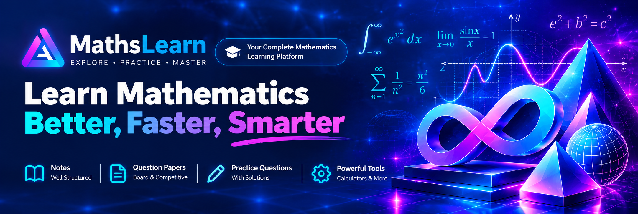 MathsLearn — Learn Mathematics Better, Faster, Smarter